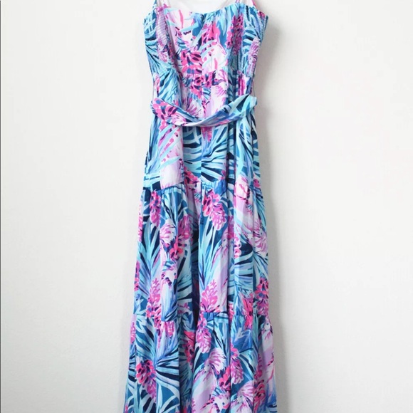 New Lilly Pulitzer Aviana Maxi Dress - Picture 6 of 8